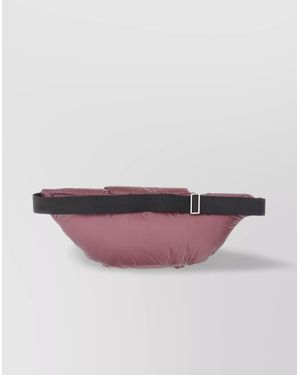 Jil Sander Quilted Pouch Adjustable Strap - Pink