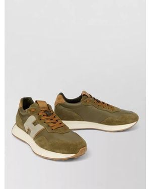 Hogan H601 Suede Trainers Casual Style - Multicolour