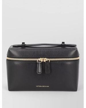 Victoria Beckham Leather Crossbody Bag - Grey