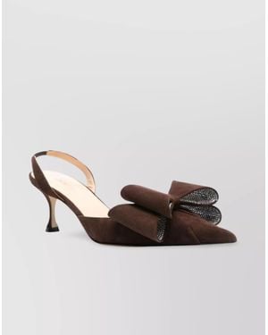 Mach & Mach Le Cadeau Slingback Pumps - Multicolor