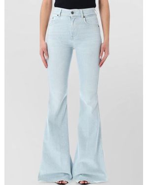 Haikure Denim High-Rise Flared Jeans - Blue