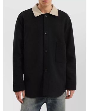 1989 STUDIO Wool Shirt Jacket - Black