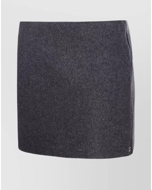 Sportmax Wool Skirt - Grey