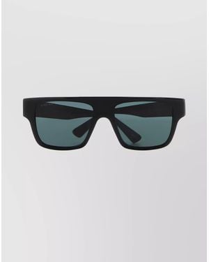 Gucci Rectangular Frame Sunglasses Dark Lenses - Multicolor