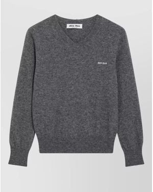 Miu Miu Sweater - Gray