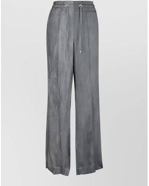 The Seafarer Breeze Relaxed Fit Wide Leg Trousers - Grey