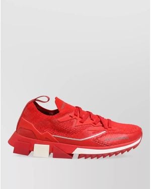 Dolce & Gabbana Stretch Low-Top Trainers - Red