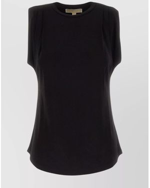 Michael Kors Viscose Tank Top - Black