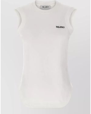 The Attico Cotton Reese Top - White