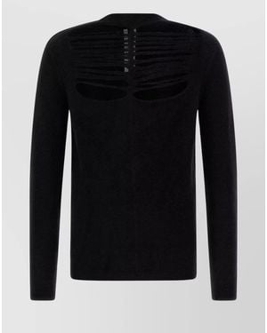 Rick Owens Alpaca Wool Jumper - Black
