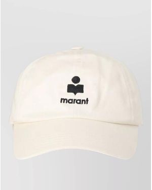 Isabel Marant Cotton Baseball Cap - Natural
