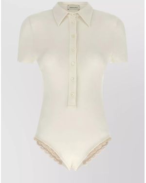 Magda Butrym Bodysuit - Natural