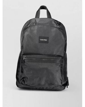 Calvin Klein Polyester Backpack - Gray