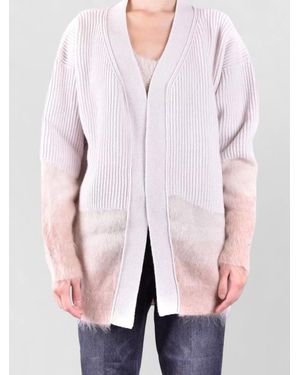 Dondup Wool Mohair Cardigan - Pink