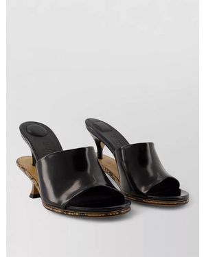 Jacquemus Les Doubles Mules Sandals - Black