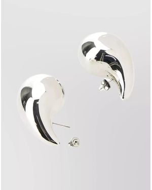 Bottega Veneta Large Drop Earrings - White