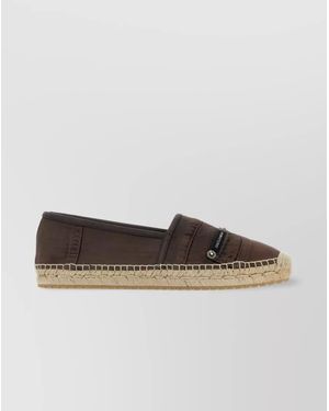 Dolce & Gabbana Denim Espadrilles - Brown
