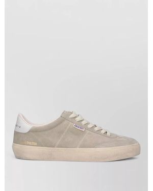 Golden Goose Leather Low-Top Trainers - Natural