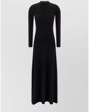 Tom Ford Cashmere And Silk Maxi Dress - Black