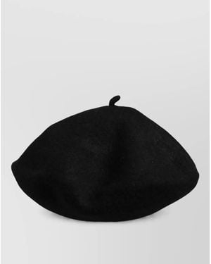 Dolce & Gabbana Wool Cashmere Beret - Black