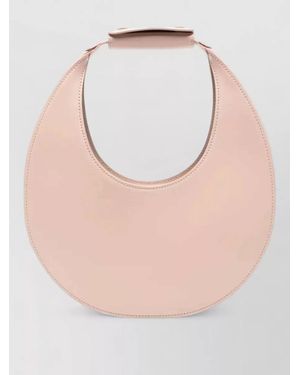 STAUD Moon Shoulder Bag - Pink