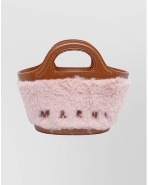 Marni Tropicalia Micro Crossbody Bag - Pink
