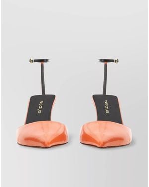 Neous Leather Ankle-Strap Pumps - Multicolor