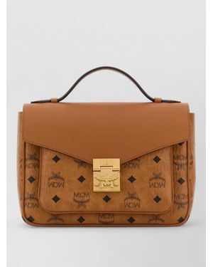 MCM Tracey Small Shoulder Bag - Brown