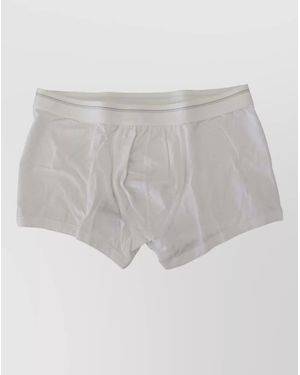 Dolce & Gabbana Logo Waistband Regular Boxer Underwear - Grey