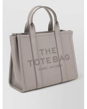 Marc Jacobs The Tote Bag Medium Leather Tote Bag - Gray