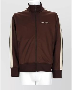 Palm Angels Logo Track Jacket - Brown