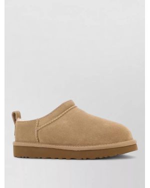 UGG Slippers Flat Sole Pull Tab Round Toe - Multicolour