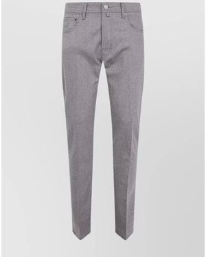 Jacob Cohen Slim-Fit Tailored Trousers - Grey