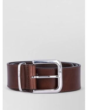 Frankie Shop Leather Belt - Brown