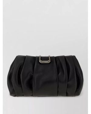 Brunello Cucinelli Leather Clutch Bag - Black