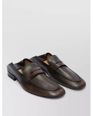 Dries Van Noten Leather Loafers - Brown