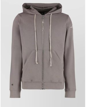【Rick Owens】Porterville Jason フーディ Black Porterville Jason Hoodie by Rick Owens DRKSHDW on Sale