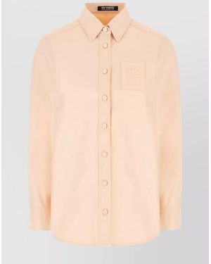 Raf Simons Cotton Piqué Shirt - Natural