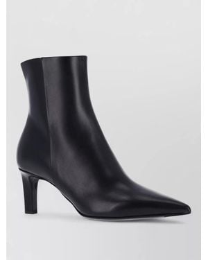 Jimmy Choo Leather Ankle Boots - Black
