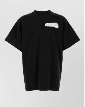 Balenciaga Oversized T-Shirt - Black