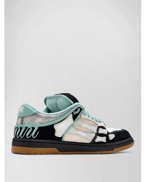 Amiri Xl Skeleton Motif Low Trainers Panels - Green