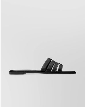 Tory Burch Ines Leather Cage Sandals - Multicolor