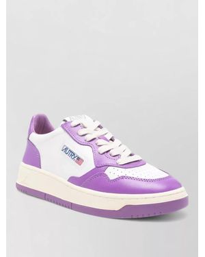 Autry Leather Low-Top Trainers - Pink