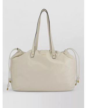 Isabel Marant Silven Gb Shoulder Bag - Natural