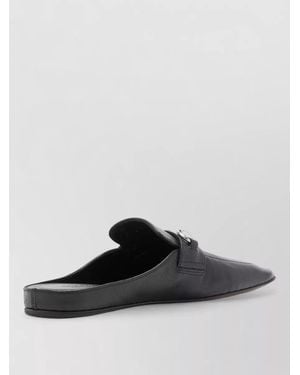 Gucci Leather Mules - Black