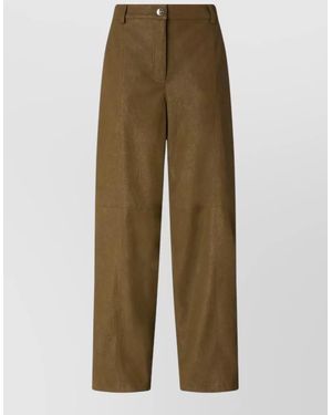 Pinko Wide-Leg Pants - Natural