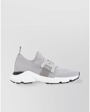 Tod's Textile Slip-On Trainers - Metallic