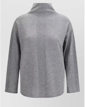 Max Mara Cashmere Turtleneck Sweater - Gray