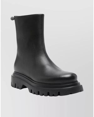 Fabiana Filippi Leather Boots - Black