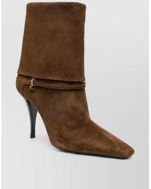 Saint Laurent Court Shoes - Brown